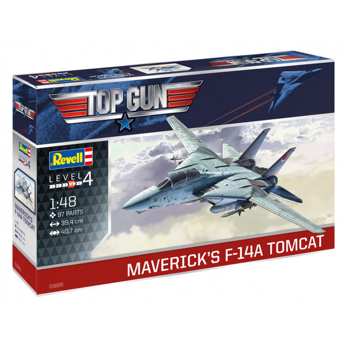 F-14 Tomcat, Top Gun - REVELL 3865 - 1/48