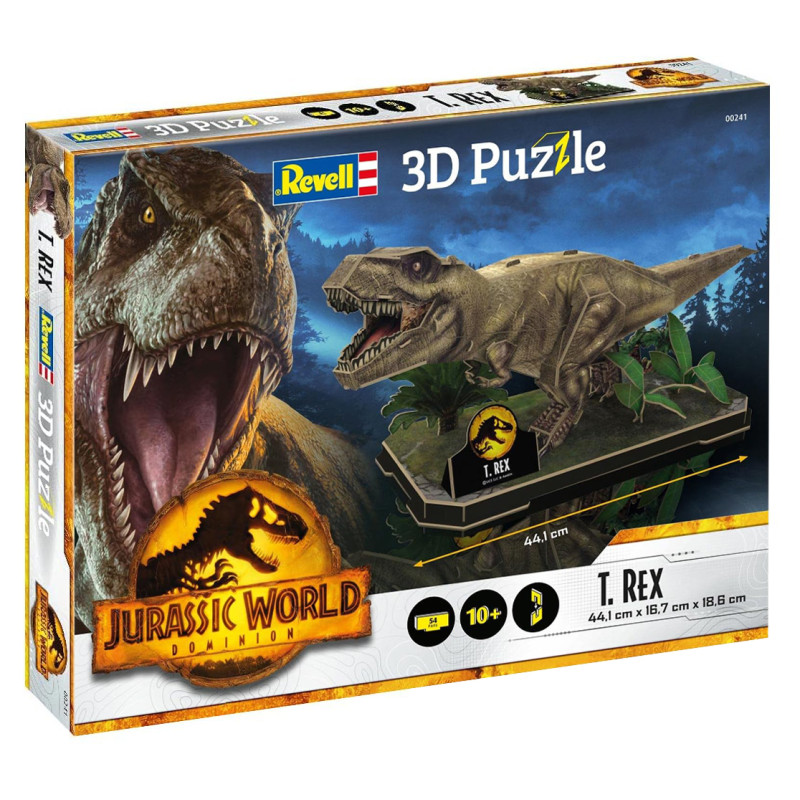 T.Rex, Jurassic World Dominion, Puzzle 3D - REVELL 00241