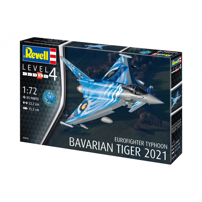 Eurofighter Typhoon "The Bavarian tiger 2021" - REVELL 03818 - 1/72