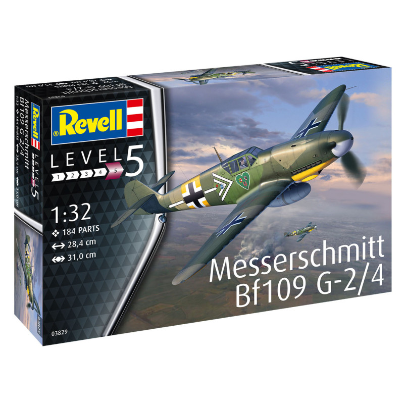 Messerschmitt Bf109G-2/4 - REVELL 3829 - 1/32