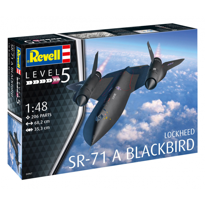 Lockheed SR-71 A Blackbird - REVELL 4967 - 1/48