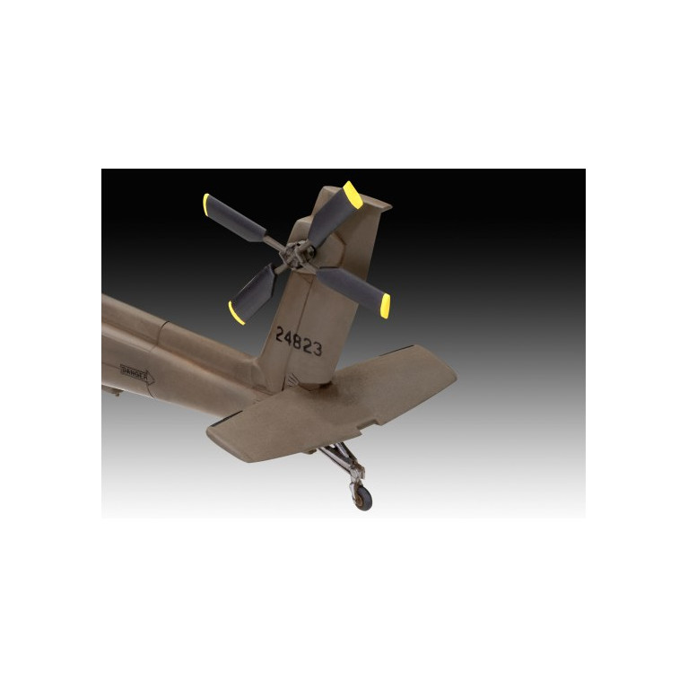 Hélicoptère de combat AH-64A Apache - REVELL 3824 - 1/72