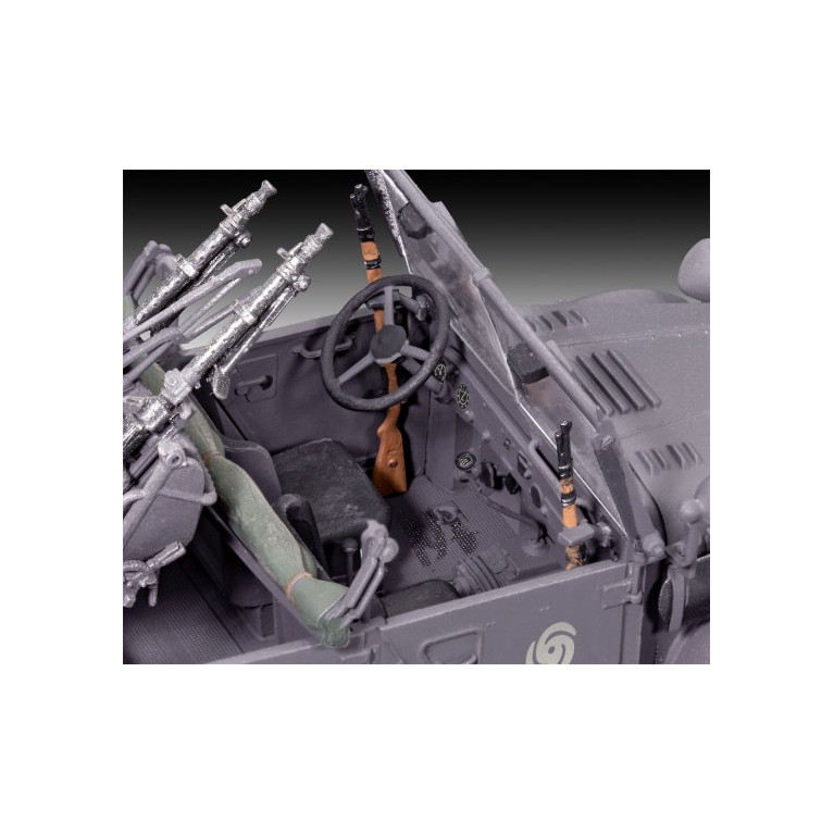 Véhicule Anti-Aérien Kfz.4 avec mitrailleuse jumelée - REVELL 3339 - 1/35