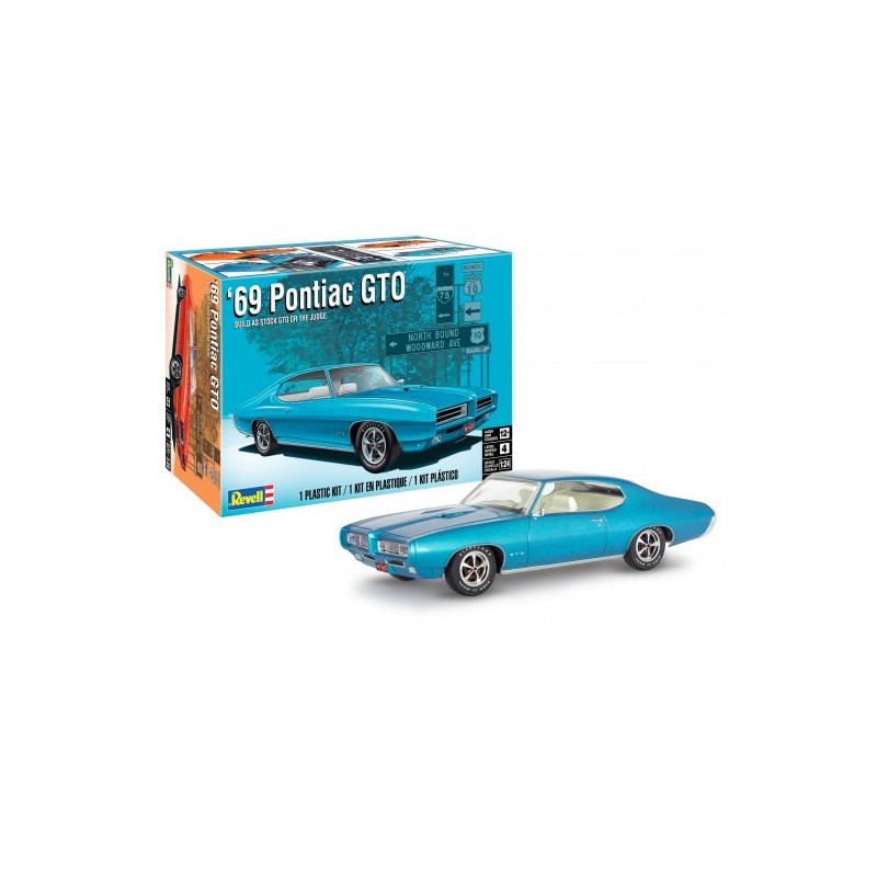 69 Pontiac GTO "Le Juge" 2N1 - REVELL 14530 - 1/24