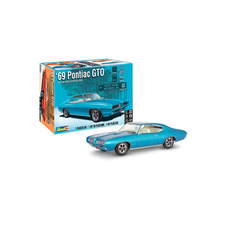 69 Pontiac GTO "Le Juge" 2N1 - REVELL 14530 - 1/24