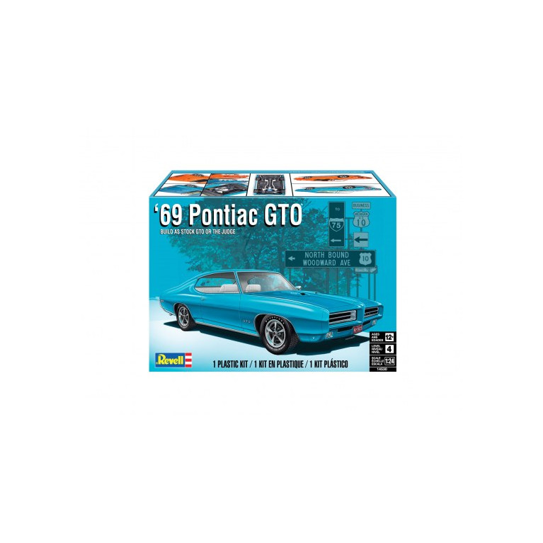 69 Pontiac GTO "Le Juge" 2N1 - REVELL 14530 - 1/24