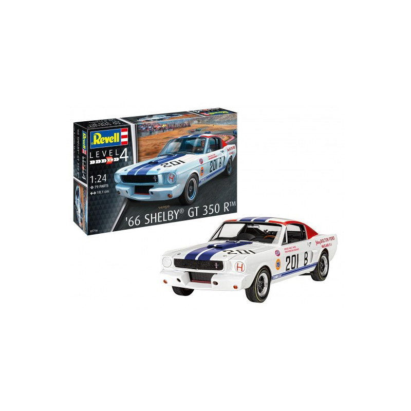 Maquette 66 Shelby® GT 350 R™ - REVELL 07716 - 1/24