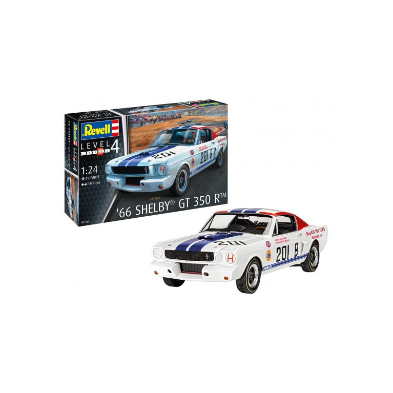 Maquette 66 Shelby® GT 350 R™ - REVELL 07716 - 1/24
