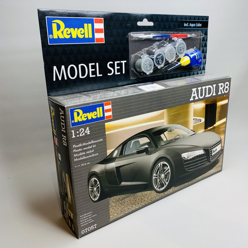 Set maquette Audi R8 - REVELL 0757 - 1/24