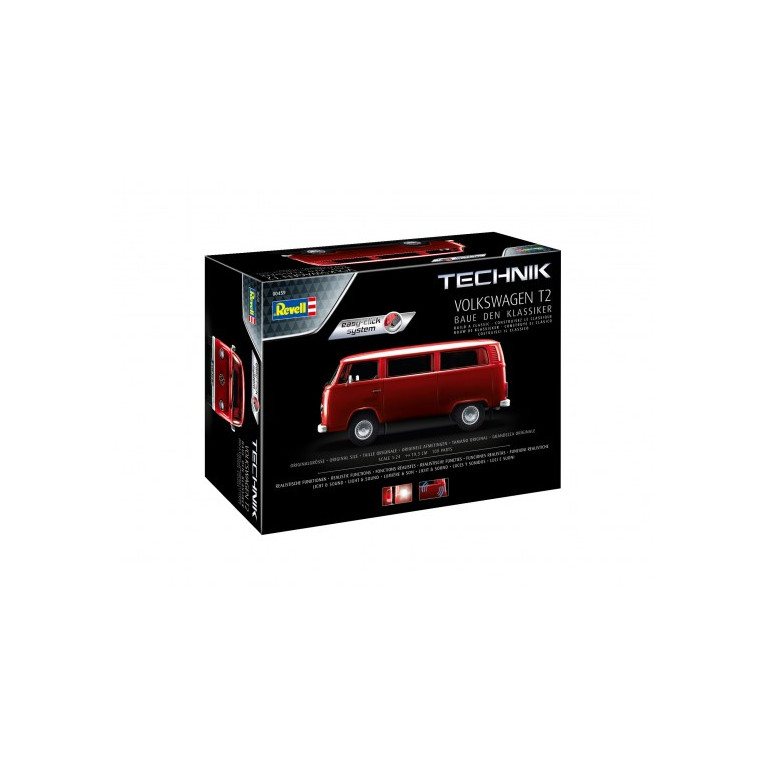 Volkswagen T2 - Technologie Easy-Click - REVELL 00459 - 1/24