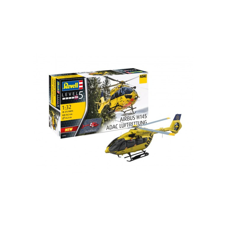 Hélicoptère Airbus H145 ADAC Luftrettung - REVELL 04969 - 1/32