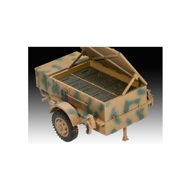 Véhicule semi-chenillé, Anti-Aérien - REVELL 3293 - 1/72