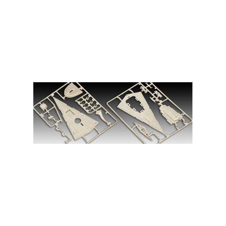 Imperial Star Destroyer, Star Wars, Model Set - REVELL 63609 - 1/12300