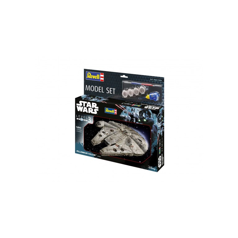 Millennium Falcon, Star Wars, Model Set - REVELL 63600 - 1/241