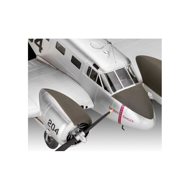 Monoplan bimoteur Beechcraft Modèle 18 "Twin Beech" - REVELL 3811 - 1/48