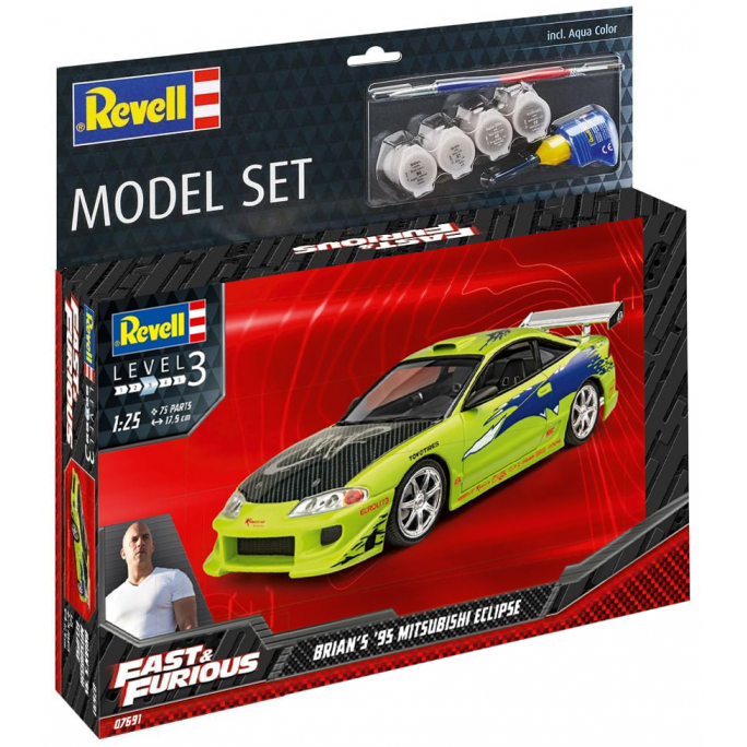 Mitsubishi Eclipse 1995 Brian's  - 1/25 - REVELL 7691