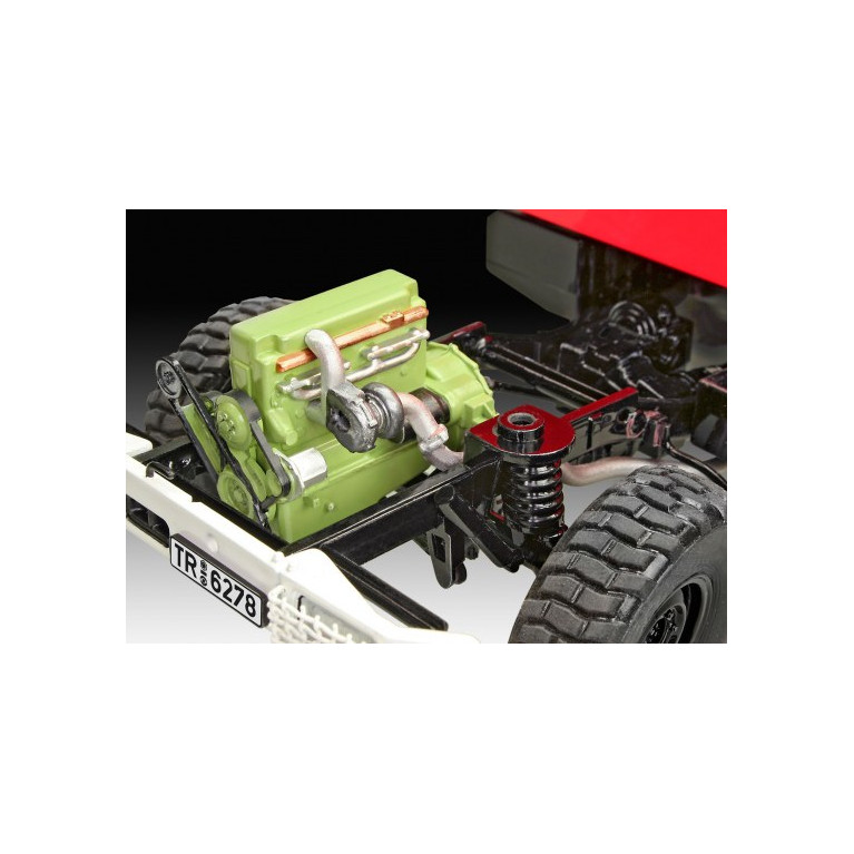 Camion de Pompiers Unimog U1300L TLF 8/18 - REVELL 7512 - 1/24