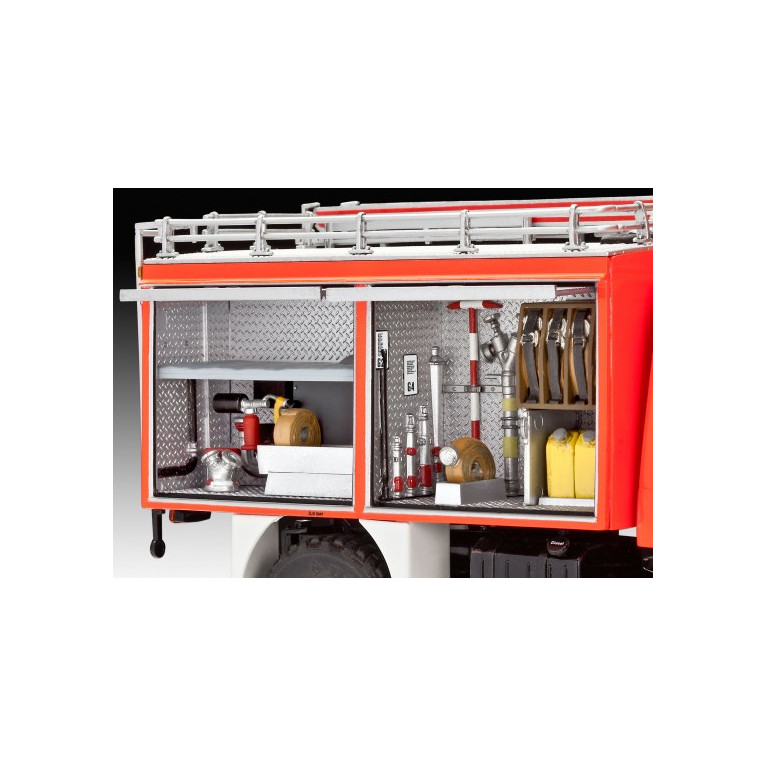 Camion de Pompiers Unimog U1300L TLF 8/18 - REVELL 7512 - 1/24