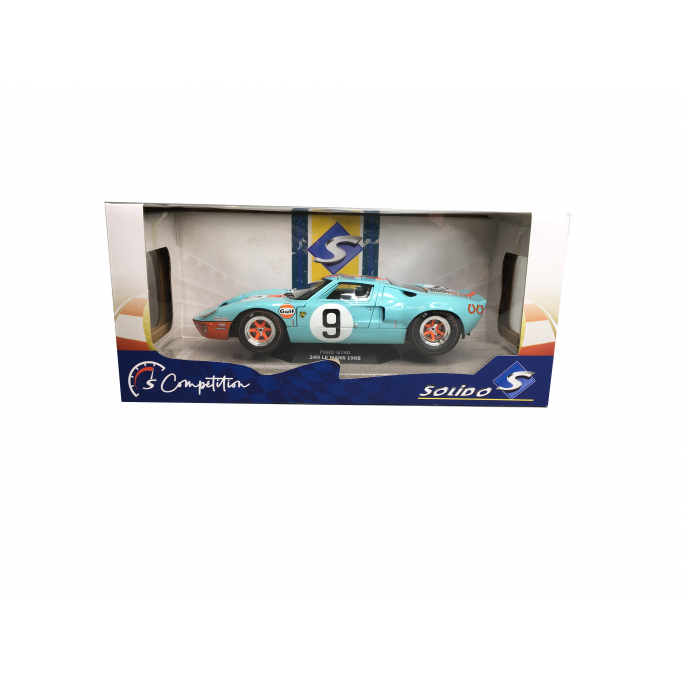 Ford GT 40 MK1, Le MANS 1968 N°9 - SOLIDO S1803001 - 1/18