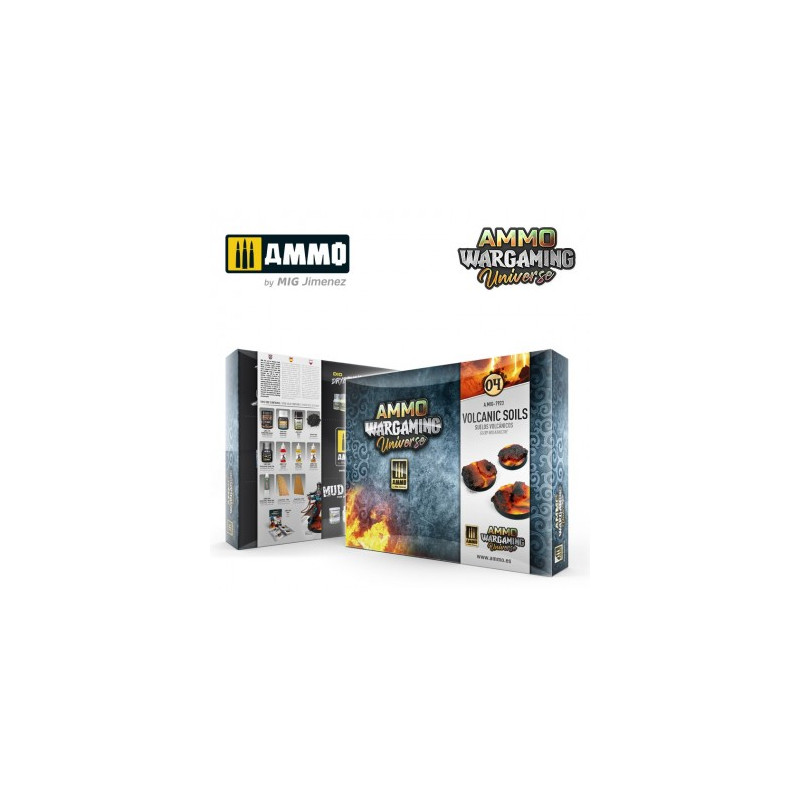 AMMO Wargaming Univers 04 - Sols volcaniques - AMMO 7923