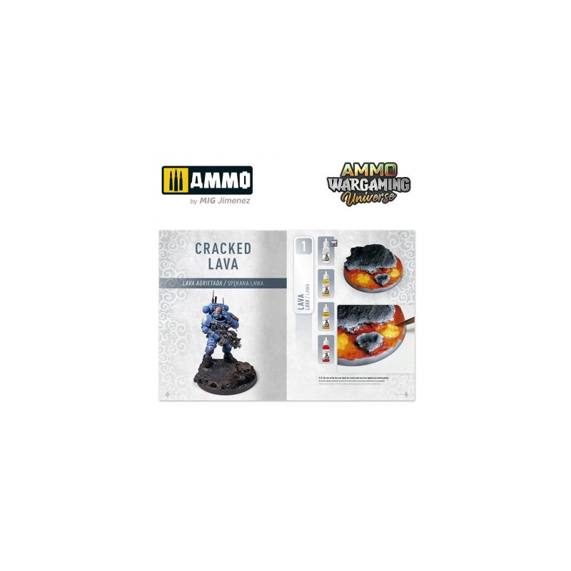 AMMO Wargaming Univers 04 - Sols volcaniques - AMMO 7923