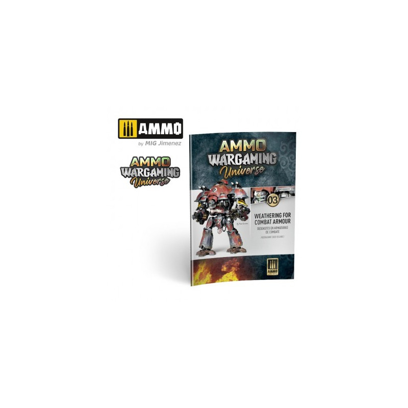 AMMO Wargaming Univers 03 - Armure de combat patinée - AMMO 7922