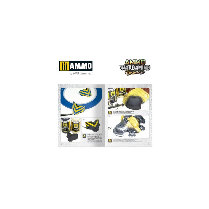 AMMO Wargaming Univers 03 - Armure de combat patinée - AMMO 7922