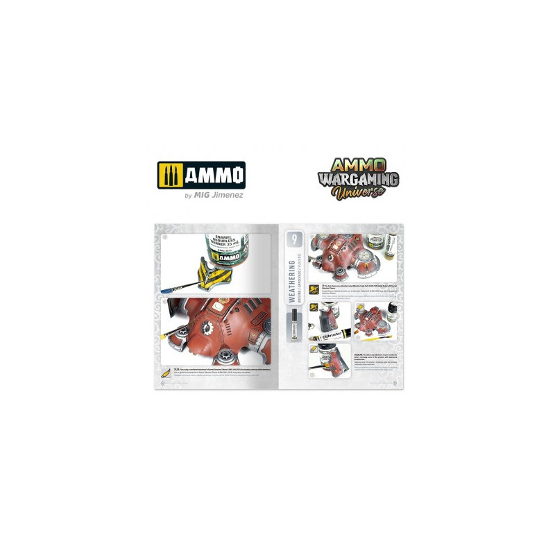 AMMO Wargaming Univers 03 - Armure de combat patinée - AMMO 7922