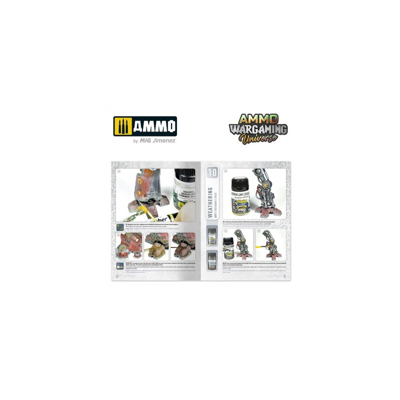 AMMO Wargaming Univers 03 - Armure de combat patinée - AMMO 7922