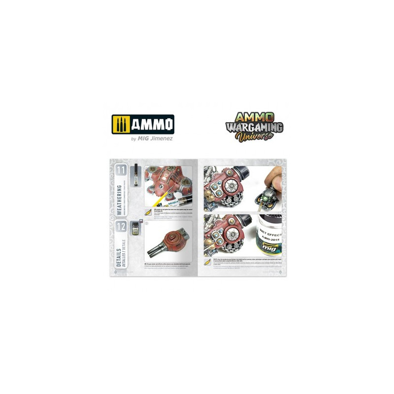 AMMO Wargaming Univers 03 - Armure de combat patinée - AMMO 7922