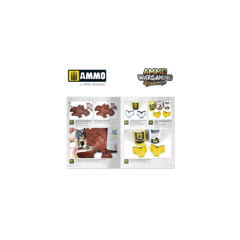 AMMO Wargaming Univers 03 - Armure de combat patinée - AMMO 7922