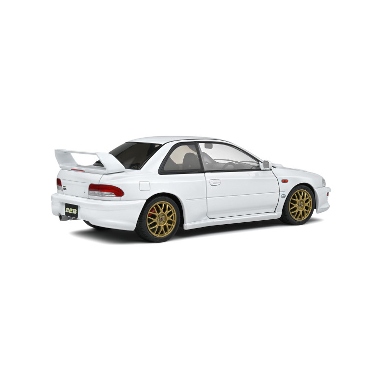Subaru Impreza 22B, Pure White 1998 - SOLIDO S1807404 - 1/18