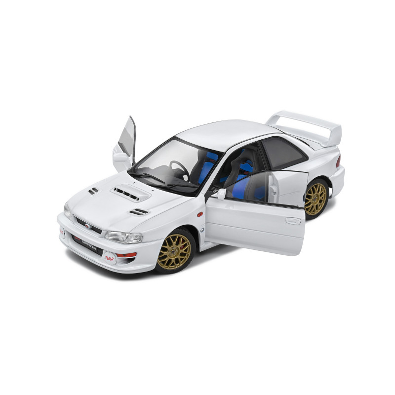 Subaru Impreza 22B, Pure White 1998 - SOLIDO S1807404 - 1/18