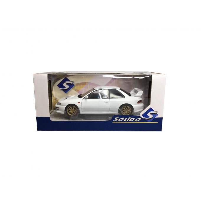 Subaru Impreza 22B, Pure White 1998 - SOLIDO S1807404 - 1/18