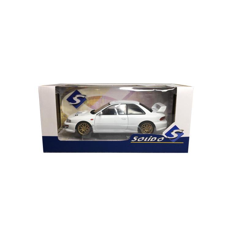 Subaru Impreza 22B, Pure White 1998 - SOLIDO S1807404 - 1/18