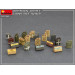 Ensemble de Jerrycans Allemand WW2 - MINIART 35588 - 1/35