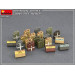 Ensemble de Jerrycans Allemand WW2 - MINIART 35588 - 1/35