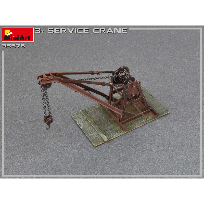 Grue de service, 3 Tonnes - MINIART 35576 - 1/35