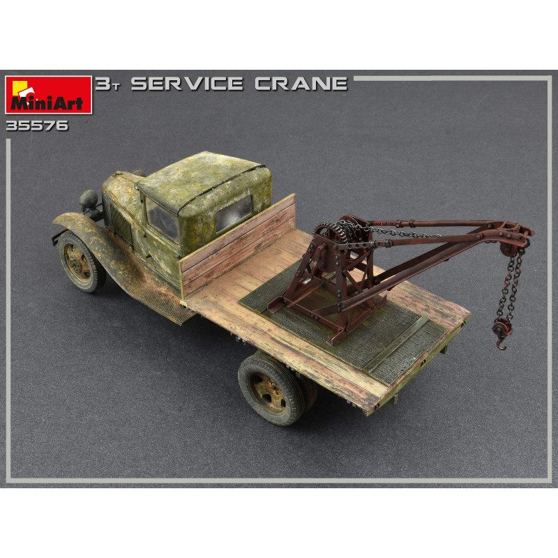 Grue de service, 3 Tonnes - MINIART 35576 - 1/35