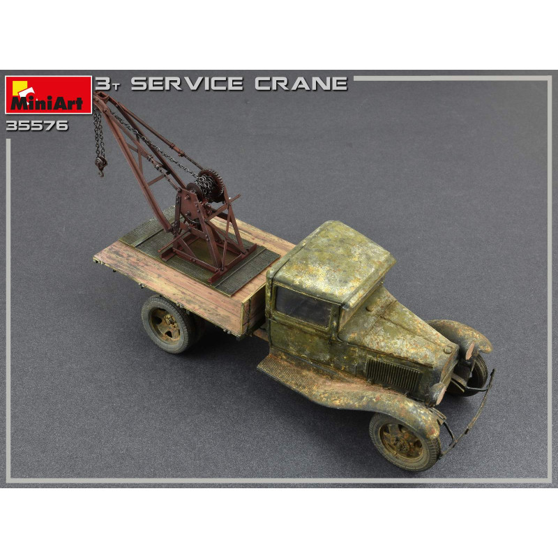 Grue de service, 3 Tonnes - MINIART 35576 - 1/35