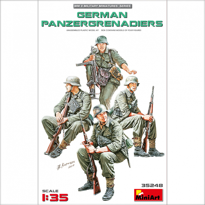 Panzer-grenadiers Allemand - MINIART 35248 - 1/35