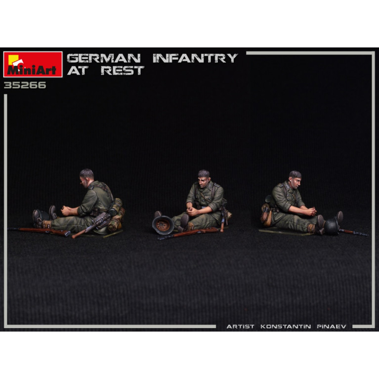 Infanterie Allemande au repos - MINIART 35266 - 1/35