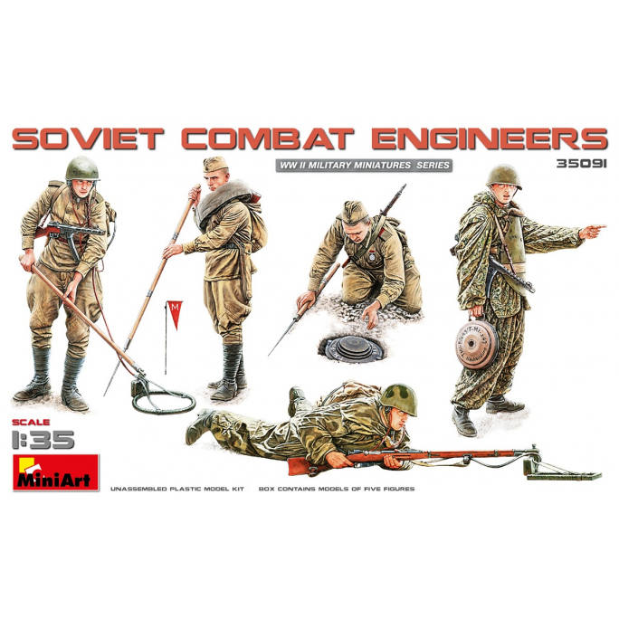 Ingénieurs de combat soviétiques - MINIART 35091 - 1/35