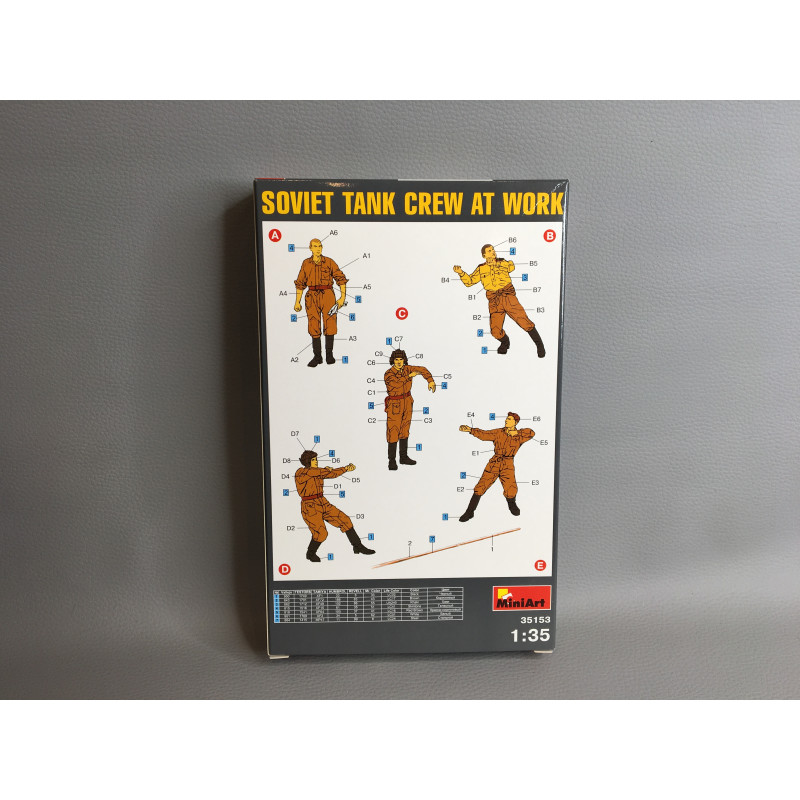 Équipage de char Soviétique, Edition Spéciale - MINIART 35153 - 1/35
