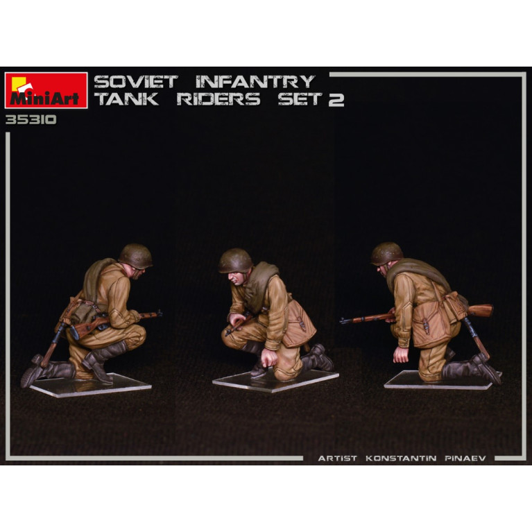 Infanterie Soviétique de char Set 2 - MINIART 35310 - 1/35