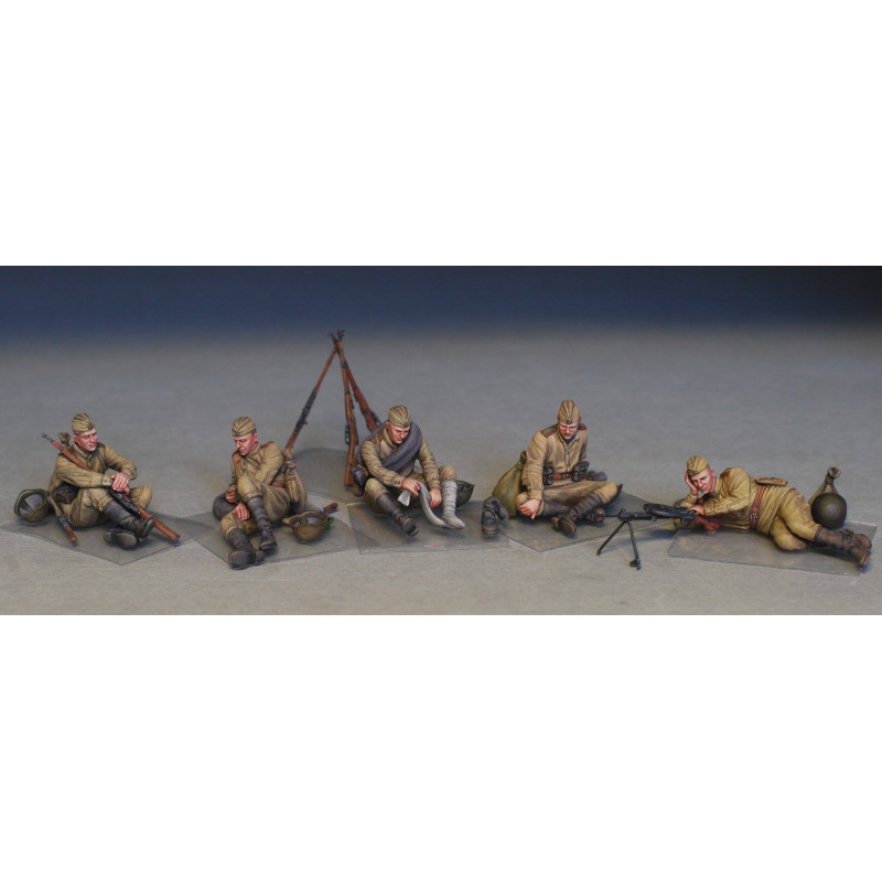Soldats Soviétiques en pause - MINIART 35233 - 1/35