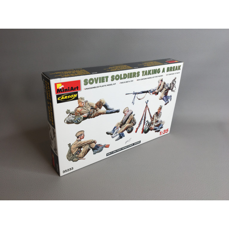 Soldats Soviétiques en pause - MINIART 35233 - 1/35