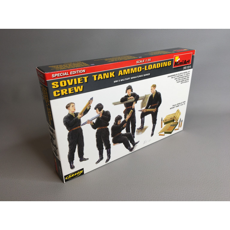 Équipe de chargement de munitions de chars Soviétiques - MINIART 35131 - 1/35