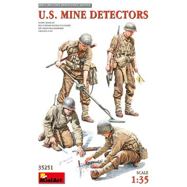 Détecteurs de mines, Américains - MINIART 35251 - 1/35