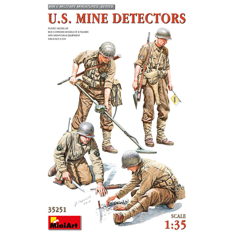 Détecteurs de mines, Américains - MINIART 35251 - 1/35